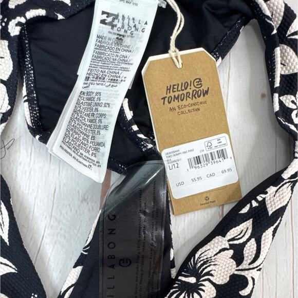 NWT Billabong Toko Skimpy Hike Bikini Bottoms Women's Size L/12 - Picture 5 of 7